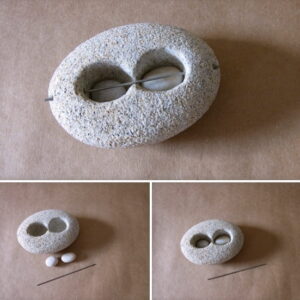Pequeña escultura en piedra granito